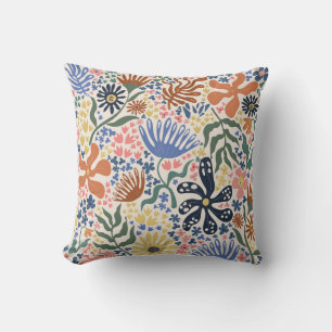 Botanical Boho Beige Kissen