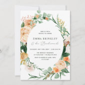 Botanical Boho Floral Bridesmaids Luncheon Brunch Einladung (Vorderseite)