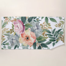 Botanical Bouquet Watercolor Eucalyptus Leaves