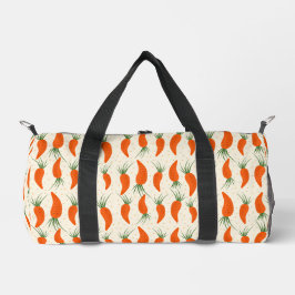 Botanical Carrots Collection Duffle Bag