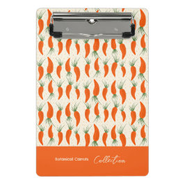 Botanical Carrots Collection Mini Klemmbrett
