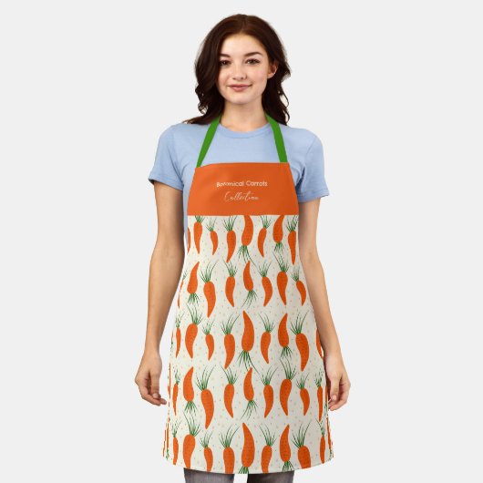 Botanical Carrots Collection Schürze (Getragen)