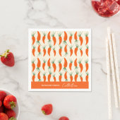Botanical Carrots Collection Serviette (Beispiel)