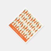 Botanical Carrots Collection Serviette (Ecke)