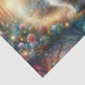 Botanical Cat Bliss Whimsical Woodland Decoupage Seidenpapier (Ausschnitt)