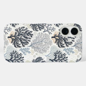Botanical Coral Ocean Vibes Case-Mate iPhone Hülle (Rückseite (Horizontal))