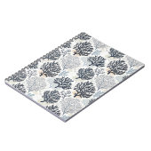 Botanical Coral Ocean Vibes Notizblock (Linke Seite)