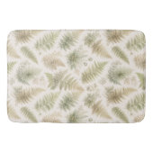 Botanical Fern Pattern Badematte (Vorderseite)