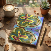  Botanical floral abstract illustration planner Planer