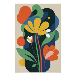 Botanical Flower -Nr. 5 Poster
