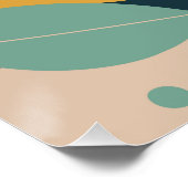 Botanical Flower Poster Floral Nr. 10 (Ecke)