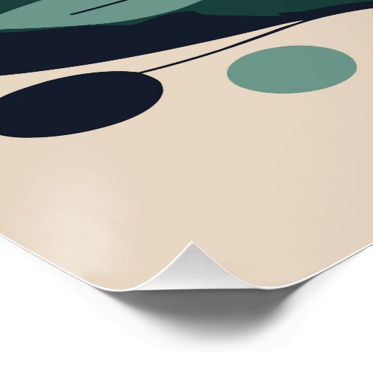 Botanical Flower Poster Nr. 13 (Ecke)