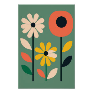 Botanical Flower Poster - Nr. 6