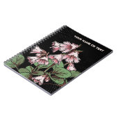 Botanical Fringe: The Nipponbells Pop Art Notizblock (Linke Seite)