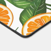 Botanical Fruit Orange Citrus Seamless Schreibtischunterlage (Ecke)
