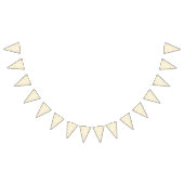 Botanical Garden Buttercream - Neutral Wimpelkette (Alle)