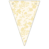 Botanical Garden Buttercream - Neutral Wimpelkette (Zweite Fahne)