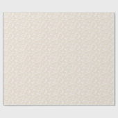 Botanical Garden Neutral - Soft Linen Geschenkpapier (Flach)