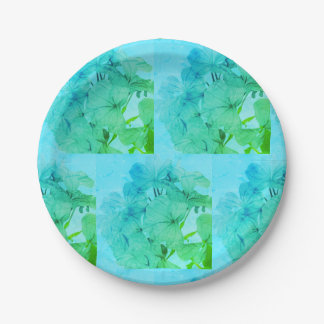 Botanical Garden Party Paper Plate Pappteller