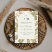 Botanical Garden Wedding  Einladung