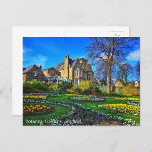 Botanical Gardens Postkarte (Vorne/Hinten)