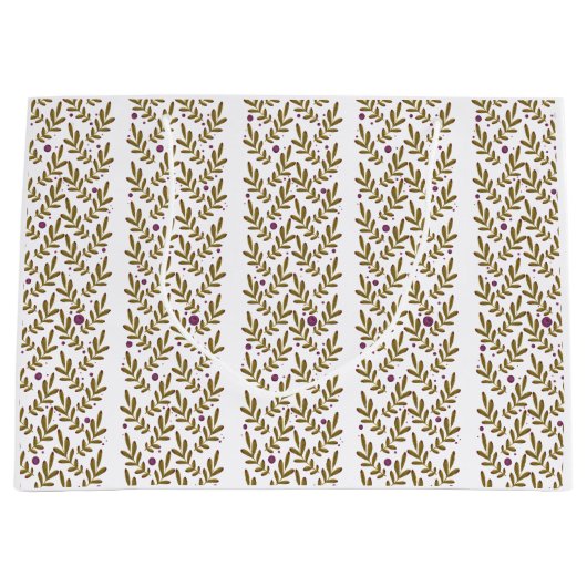 Botanical Gift Bag Large Große Geschenktüte (Vorderseite)