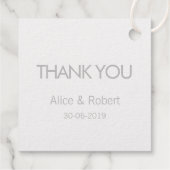 Botanical Glamour | Gold Tags (Rückseite)