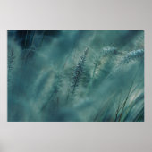 Botanical Green Ferns Poster (Vorne)