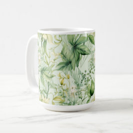 Botanical Green Foliage - New Home Gif Kaffeetasse