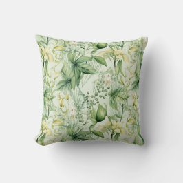 Botanical Green Foliage - New Home Gif Kissen