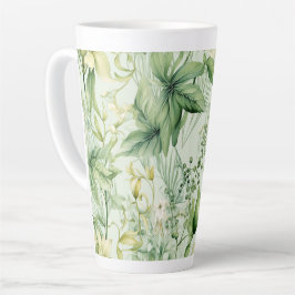 Botanical Green Foliage - New Home Gif Milchtasse