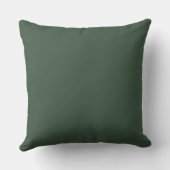 botanical green leaf pillow kissen (Rückseite)