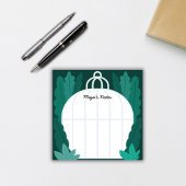 Botanical Greenhouse Sticky Notes - Miya’s Notes Post-it Klebezettel