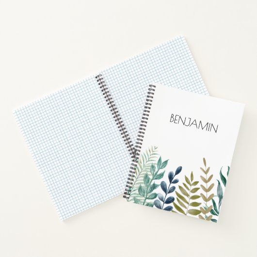 Botanical Harmony Personalized Journal Notizblock (Innenseite)