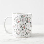 Botanical heart valentine kaffeetasse (Links)