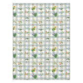 Botanical Herbal checkered Tischdecke (Vorderseite)