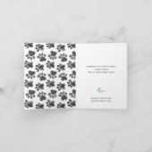 Botanical Joy Paw Print | Weihnachten für Haustier (Innenseite)