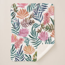 Botanical Leaves Watercolor | Floral Colorful Leaf Sherpadecke