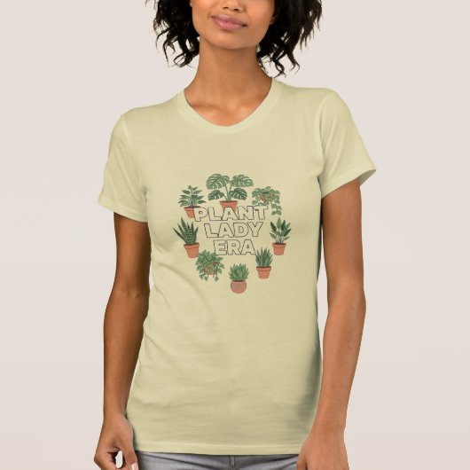 Botanical Lover Green Tee (Vorderseite)