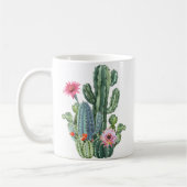 Botanical Mens Cactus Plant Lover Gift Gardening G Kaffeetasse (Links)