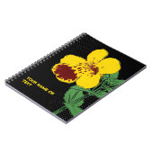 Botanical Mischief: The Magic Monkey Flower PopArt Notizblock (Linke Seite)