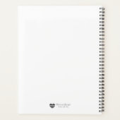 Botanical Monogram Wreath Planer (Rückseite)