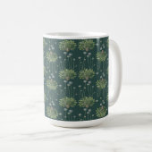 Botanical Motif Mug Kaffeetasse (VorderseiteRechts)