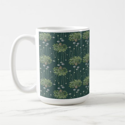Botanical Motif Mug Kaffeetasse (Links)