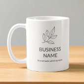 Botanical Neutral Minimalist Small Business Kaffeetasse