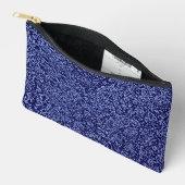 Botanical Pattern in Blue 1 Zubehörtasche (Offen)