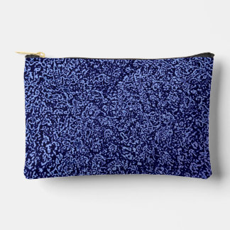Botanical Pattern in Blue 1 Zubehörtasche