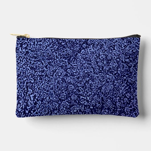Botanical Pattern in Blue 1 Zubehörtasche (Vorderseite)
