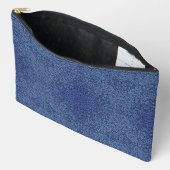 Botanical Pattern in Blue 2 Zubehörtasche (Offen)