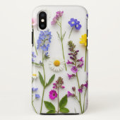Botanical Phone Case with Wildflowers | iPhone  (Rückseite)